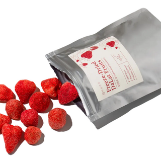 THEGEONGANSIG 冷凍乾燥草莓片, 3個, 50g