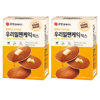 samyang 三養 Q.one 我們小麥鬆餅粉, 430g, 2個