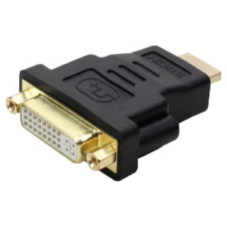 i-gota 愛購它 綠聯 HDMI公轉DVI 24+5母轉接頭 4K超厚鍍金接口 支援720P 1080I 1080P 模擬高清格式, GAP-008, 1個