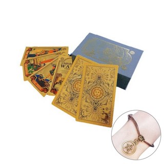 네오린 금박 타로포커 카드, 골드, 1세트