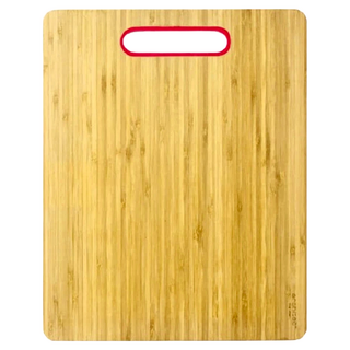 Architec 樂高竹木砧板 28cmx35.5cmx2cm 天然竹木 TPE高塑性彈性體, 繽紛紅, 1個