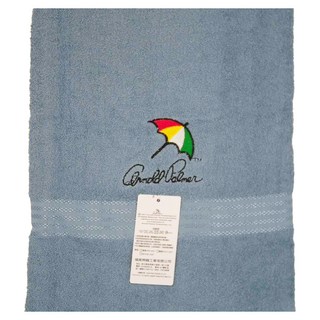 Arnold Palmer 雨傘牌 亮晶緞紋浴巾 棉紗 AP290 70 x 138cm, 藍色, 1條