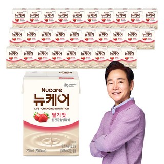 DAESANG Wellife New care 營養均衡飲 草莓口味, 200ml, 30入