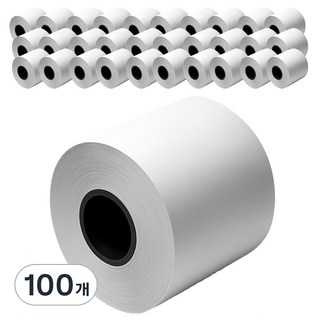 한솔제지 POS 감열 무약관 영수증 용지, 100개