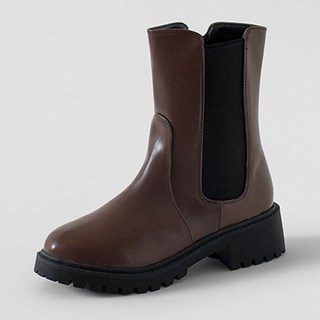 ChakanShoes 側拉鍊切爾西中筒靴 BSLTR4f874