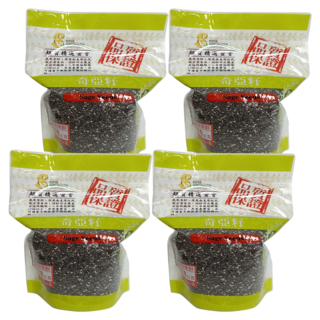 超賀 精選宣言 奇亞籽 食用便捷 吸水性強, 250g, 4包