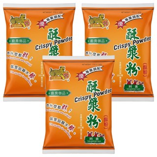 金錢豹 酥漿粉, 0.5kg, 3包