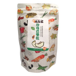 元氣家 珍珠芭樂乾, 200g, 1包