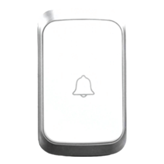 無線免打孔遠距離數位門鈴, ABS+電子元件, 隨機顏色出貨, 1個