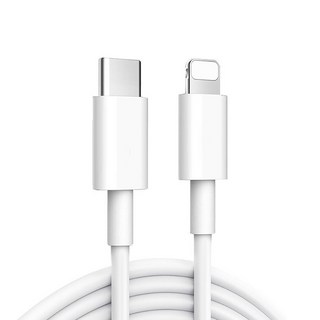 lightning to type-c 蘋果快充傳輸線 g5156-1, 1m, 白色, 1條