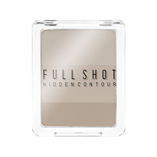 A'pieu Full Shot 三色修容盤 9g, 03 冷灰棕, 1個