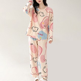 PEONIST 女款甜美睡衣套裝