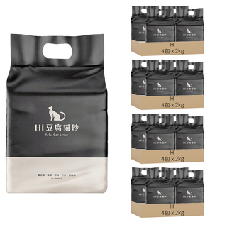Hi 豆腐貓砂, 2kg, 16袋, 竹炭