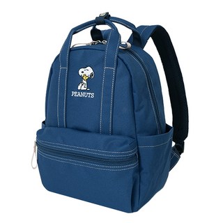Kiiwi O SNOOPY 城市漫遊後背包 藍色 尼龍材質, 24 x 13.5 x 32cm