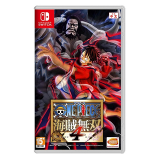 Nintendo 任天堂 航海王 海賊無雙4 Switch 盒裝遊戲片，體驗刺激冒險, 中文版, 1盒