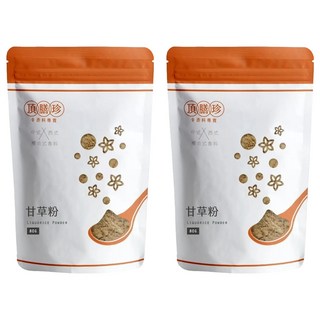 頂膳珍 甘草粉 80g 中式/西式複合式香料, 2包