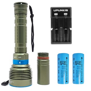 NEW'N J46 水中手電筒套組, 卡其色