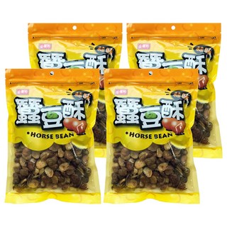 盛香珍 蠶豆酥 蒜味, 250g, 4包