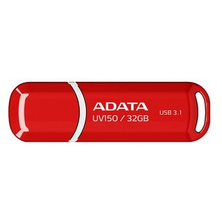ADATA 威剛 隨身碟 UV150 U3 紅色, 32GB, 1個