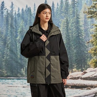 oceanpacific WONDERPLACE LAND BLOCK 拼接袖帆船派克外套 WOPC6RAJPZ03