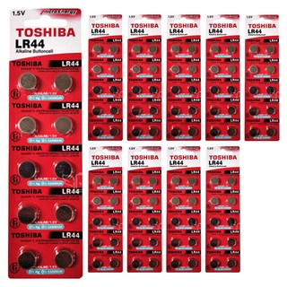 TOSHIBA 東芝 鹼性乾電池 LR44, 2個, 50入