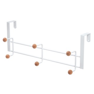 comet 居家門後掛勾 6勾, 白色, 1個