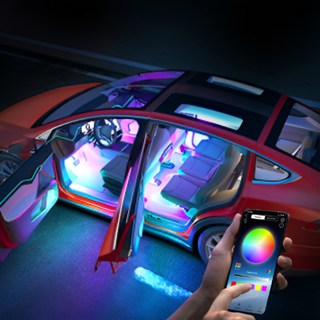 오토크루 파노라마 레인보우 풋등 48라이트, 혼합색상, 1개