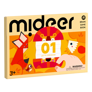 mideer 美術摺紙書：腦力啟蒙 LEVEL1 MD-3363 3歲以上