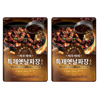차오차이 특제짜장 소스, 165g, 2개