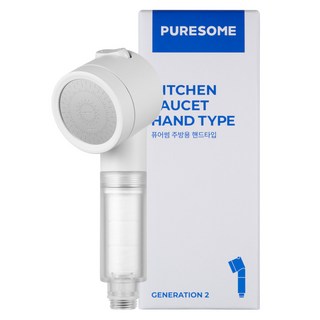 퓨어썸 주방용 수전 필터 핸드타입, 1개