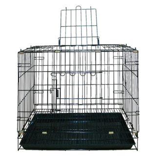 LUCKY HOME 2尺粉體靜電烤漆雙門狗籠, C107, 60 x 43 x 53cm, 1個