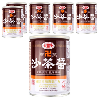 愛之味 素食沙茶醬, 260g, 6罐