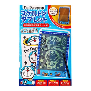 Doraemon 哆啦A夢 平板式LCD液晶繪圖板 8.5吋 14.5 x 0.5 x 23cm, 8.5吋，14.5 x 0.5 x 23cm, 1個, 藍色