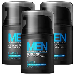 LAIKOU 萊蔻 男士海洋能量保濕霜, 50g, 3入