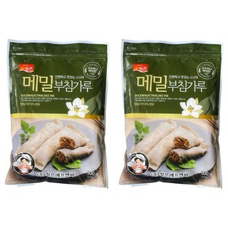 청은에프엔비 메밀 부침 가루, 500g, 2개