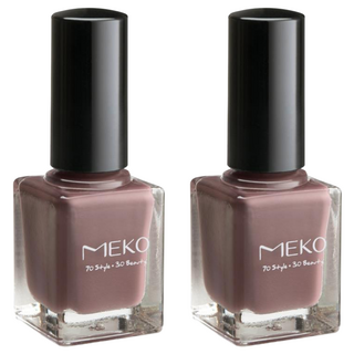 MEKO 灰階童話系列 指甲油, 17煽情暗號, 12ml, 2瓶