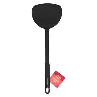 SUNCRAFT 川嶋 中國型平鏟 尼龍材質耐熱200度, 黑色, 1支
