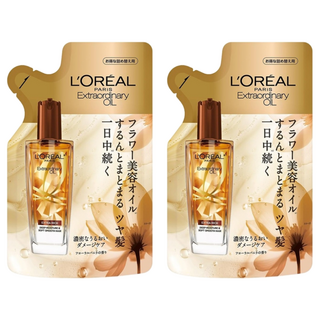 L'OREAL PARiS 巴黎萊雅 金緻護髮精油補充包 棕色, 90ml, 2包
