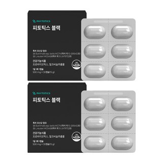 피토틱스 블랙 밀크씨슬, 2개, 30정