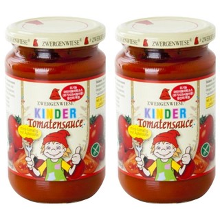 쯔베르겐비제 유기농 어린이 토마토소스, 340ml, 2개