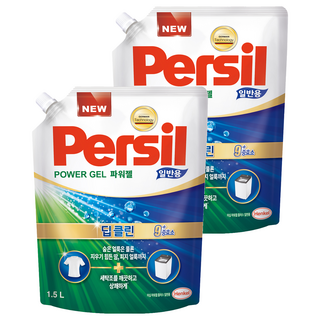 Persil 寶瀅 韓國原裝進口 強效淨垢 洗衣凝露補充包, 1.5L, 2包