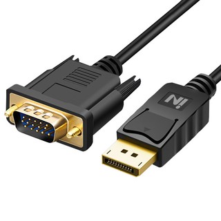 인네트워크 Displayport 1.1V to VGA 케이블 IN-DPV02, 1개, 2m