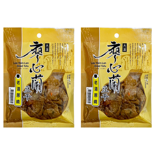 大溪廖心蘭豆干 老道蔥燒, 400g, 2包