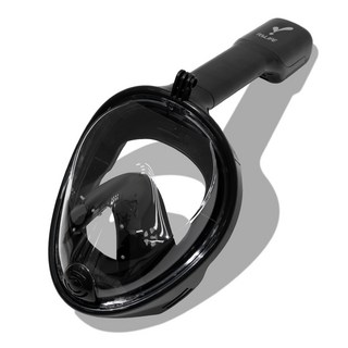 It's Life 第二代全罩式浮潛面罩, 黑色