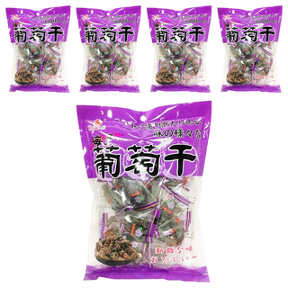 Chiao-E 巧益 梅子葡萄干, 130g, 5袋
