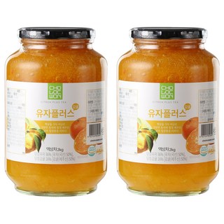 CHOLOCWON 蜜柑柚子茶沖泡果醬, 2kg, 1罐, 2罐
