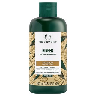 THE BODY SHOP 美體小舖 薑根鏗活調理洗髮精 400ml 天然植萃 強韌髮根 溫和潔淨 舒緩頭皮乾癢, 1瓶