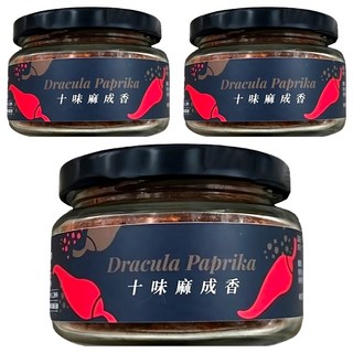 日舒醒 十味麻成香, 無色素 無防腐劑 無人工香料 25g, 3罐