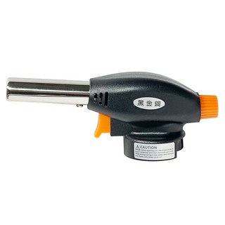 BLACK King Kong 黑金鋼 強力青火噴火槍 防沖火預熱裝置 360°倒置使用 最高溫度可達1300°C 防風, KH-03, 1個