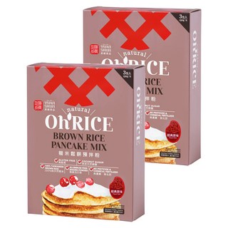 源順食品 糙米鬆餅粉, 無麩質, 椰糖, 無農藥, 無化肥, 100%台灣糙米, 150g, 6包